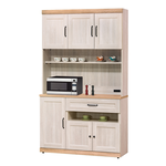 【唯熙傢俱】查理白橡色4尺餐櫥櫃, , large