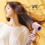 【MOLIJIA】M195 Negative Ion Constant Temperature High-Speed ​​Hair Dryer - Floral Pink, , large