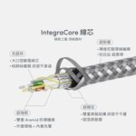 Moshi Integra USB-C to Lightning 90度彎頭 充電線 傳輸編織線（1.5m）iphone, , large