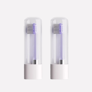 [富擎]JIMOK J6 PRO電動牙刷刷頭兩入組(護齦型刷毛)-太空銀