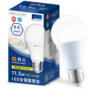 舞光11.5W LED全電壓燈泡-白光