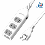 鉅玉經典｜3+1P任意轉延長線 6尺 JY-302-6, , large