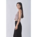 (S) 質感素色棕色上衣二手衣, , large