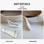 【A&R】夏季 UPF50+亮眼雙面速乾空頂遮陽防曬帽  黃+黑, , large