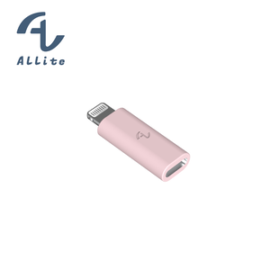 [萬摩科技]Allite USB C to Lightning 轉接頭 寶寶粉