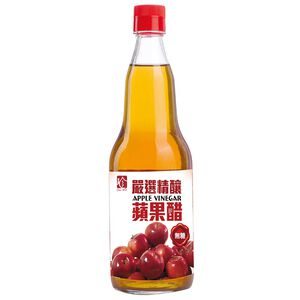 百家珍嚴選精釀無糖蘋果醋-600ml