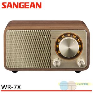 SANGEAN FM Radio / Bluetooth 5.0 Speaker WR-7X / WR7X