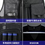 【Niche 樂奇】透氣網布工程背心 工具背心 多口袋工作背心 反光設計 TL-6401, , large