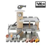 官方直營-僅限宅配【Tryco】大型木製停車場, , large