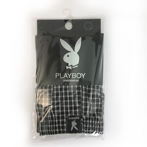 Play Boy優質棉五片式平口褲-花色隨機出貨<M>