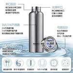 PERFECT 理想牌 極緻316不鏽鋼真空保溫杯保溫瓶 香檳金350cc-Leidea樂德兒, , large