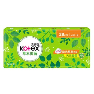 Kotex Herbal Pad 28cm