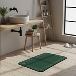 【怪獸】B+ 30秒瞬吸 軟式珪藻土吸水地墊 邊境系列 (60x40cm) -綠境, , large