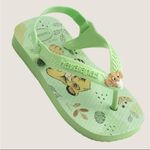 『現貨秒出』[巴拉娜巴西人字拖專賣店]中壢實體店面Havaianas童鞋 夾腳拖/人字拖鞋BABY DISNEY CLASSIC綠 獅子王 迪士尼, , large