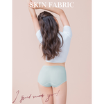 【Clany可蘭霓】美膚保養絲蛋白高腰L-Q(2XL)內褲 薄荷綠 2189-83, , large