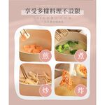 【LMG】雪櫻日式不沾雪平鍋-櫻花粉22cm, , large