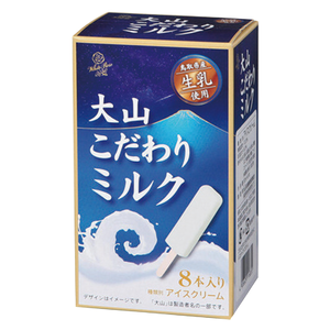 日本大山乳業濃奢華牛乳雪糕