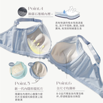 【Clany 可蘭霓】戀慕時光 抑菌石墨烯軟鋼圈集中包覆蕾絲BCD罩杯內衣 柔霧藍 8035-52, , large