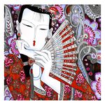 【御畫房】民俗系列二 國家一級畫師手繪油畫80×80cm(VF-183), , large