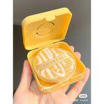 【台灣現貨】爾木萄 100分棉花糖粉撲 『白鹿同款』 AMORTALS粉撲 超軟不吃粉 一盒三入（兩個粉撲+1支遮瑕刷）, , large