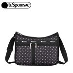 Lesportsac Deluxe Everyday Bag 經典斜背包 送禮-粉色點滴, , large