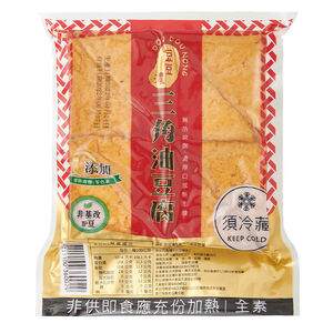 豆豆濃三角油豆腐(非基改) 每包約360g