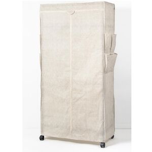淳 鍍鉻衣櫥防塵套(大)-米白、咖啡二色隨機出貨