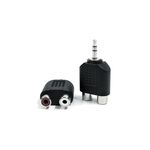 YING LU A54 RCA(母) 轉 3.5mm JACK(公) 立體聲【敦煌樂器】, , large