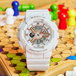 CASIO 卡西歐 Baby-G 街頭風格雙顯手錶 BA-110XRG-7A, , large