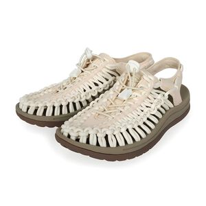 DIADORA迪亞多那 水陸兩用編織涼鞋 女鞋 簡約 時尚 休閒 好穿脫 束扣 彈性 輕量 緩震 舒適 抓地 防滑 米白