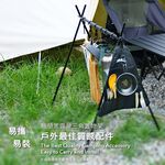 【3D Mats】極簡黑露營三角置物架, , large