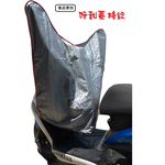 【機車遮陽系列】3D菱格紋機車龍頭罩-銀格紋 防刮 防曬90%以上抗UV(機車罩 龍頭罩 抗UV), , large