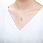 【Angel & Me】月光下 貓頭鷹 Owl 梟 s925 純銀項鍊 生日 情人節, , large