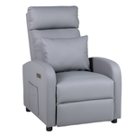 【Hampton 漢汀堡】丹尼爾電動躺椅-鐵灰色(含腰枕), , large