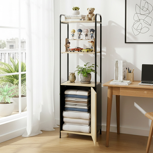 【AOTTO】簡約設計四層夾縫收納架(AS-033)