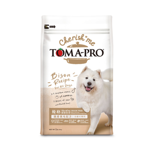 【拉拉寵物小舖】優格 狗飼料 TOMA-PRO 親親系列 成犬 美膚美毛 5磅 無穀 低敏感