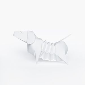 GeckoDesign Dachshund Coin Bank (Free coloring version)