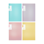 Soft-Color B5 26-Ring Loose-Leaf Notebook &ndash; Blue, , large