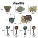 【Lattice 方塊鳥】方塊鳥嗚嗚火車造型組   兒童沙灘玩具, , large