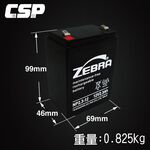 ZEBRA NP2.3-12 (12V2.3Ah) Zebra Battery Megaphone Lead-acid Battery UPS System Backup Power Alarm and Security System Medical Equipment Communication Equipment Toys, , large