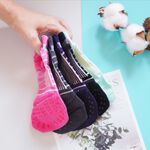 [Kaimei Cotton Industry] 8pairs set, random and excellent, MIT made in Taiwan, antibacterial, deodorant and anti-slip socks, women's size 20-24cm, Kaimei Cotton Industry, , large