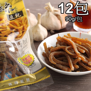 【德昌】非基改蒜絲蒜味豆干12包(90g/包)免運