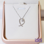 [ides愛蒂思] 成年禮 生日禮 日系輕珠寶OL系列設計款14K金項鍊鎖骨鍊/守護, , large