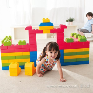 [Yongquanxin] Weplay Body Potential Development Series [Creative Interaction] Qiaoqiao Big Building Blocks (Campus Group) ATG-KC0004