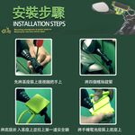 金德恩 GS MALL 摩托車行動電源手機架 矽膠手機架 手機架 行動電源架 手機架 手機座 摩托車手 機座 電源手機架, , large
