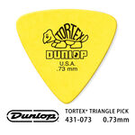Jim Dunlop Tortex Triangle 431R 0.73mm Pick (三片、十片組)【敦煌樂器】, , large