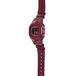 CASIO 卡西歐 G-SHOCK 勃根地酒紅系列 方形電子手錶 GMD-S5600RB-4, , large