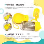 【GREENON】多功能寵物隨行飲水壼 便鏟清潔輔具 拾便袋收納, , large