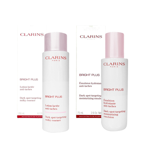 【CLARINS 克蘭詩】 氧氣亮白淡斑精華水 200ml #潤澤 +乳液 75ml