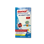 [日日好物]德國ROSSMANN Domol-活性去汙除鈣強力消臭馬桶清潔錠20gx16顆/新藍盒(廁所除臭劑,尿垢黃垢清潔劑,水箱水垢潔廁劑), , large